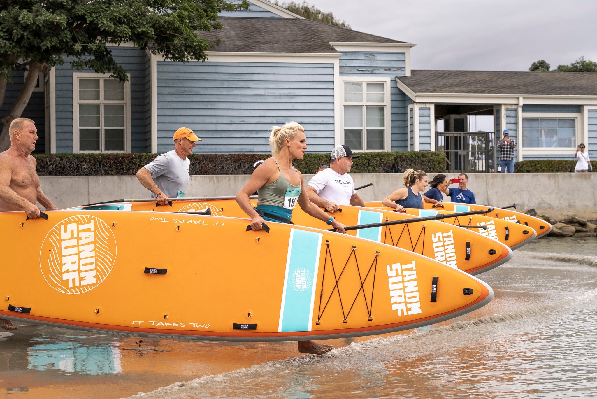 TANDM Surf Makes Its Race Debut at the Dana Point Harbor Hoot