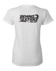 Behind the Stoke Women's Tee - White Back