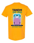 5000 Gildan Heavy Cotton T-shirt - Gold Back