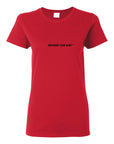 TANDM SURF® Anybody Can Surf Women's Tee - Red Front