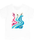 TANDM SURF® Anybody Can Surf Toddler's Tee - vdm_DG014_WH01 Back