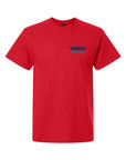5000 Gildan Heavy Cotton T-shirt - Red Front