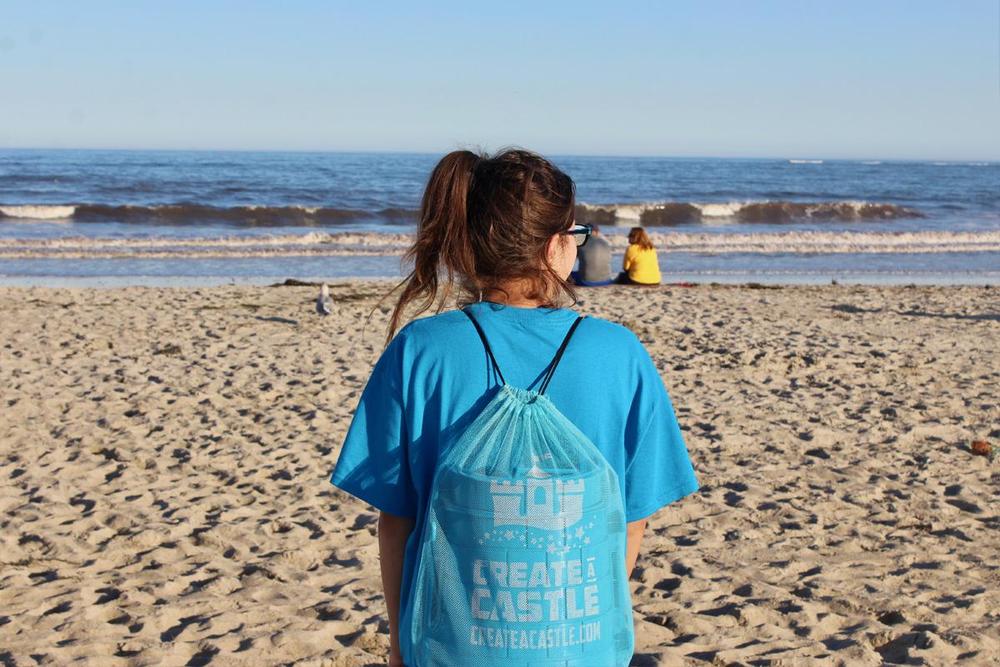 Crea una mochila con forma de castillo