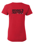 Behind the Stoke Women's Tee - Red Back