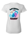 TANDM SURF® Women's Tee - White Back