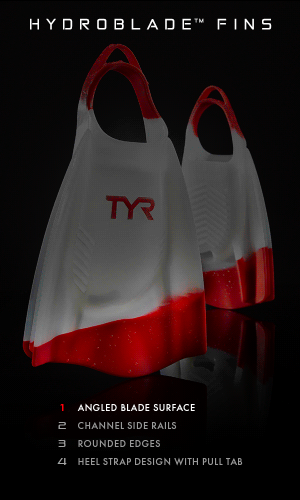 TYR Unisex-Adult Hydroblade Fins