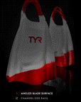 TYR Unisex-Adult Hydroblade Fins