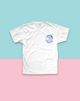 Camiseta de manga curta TANDM Surf Família, diversão, empolgado