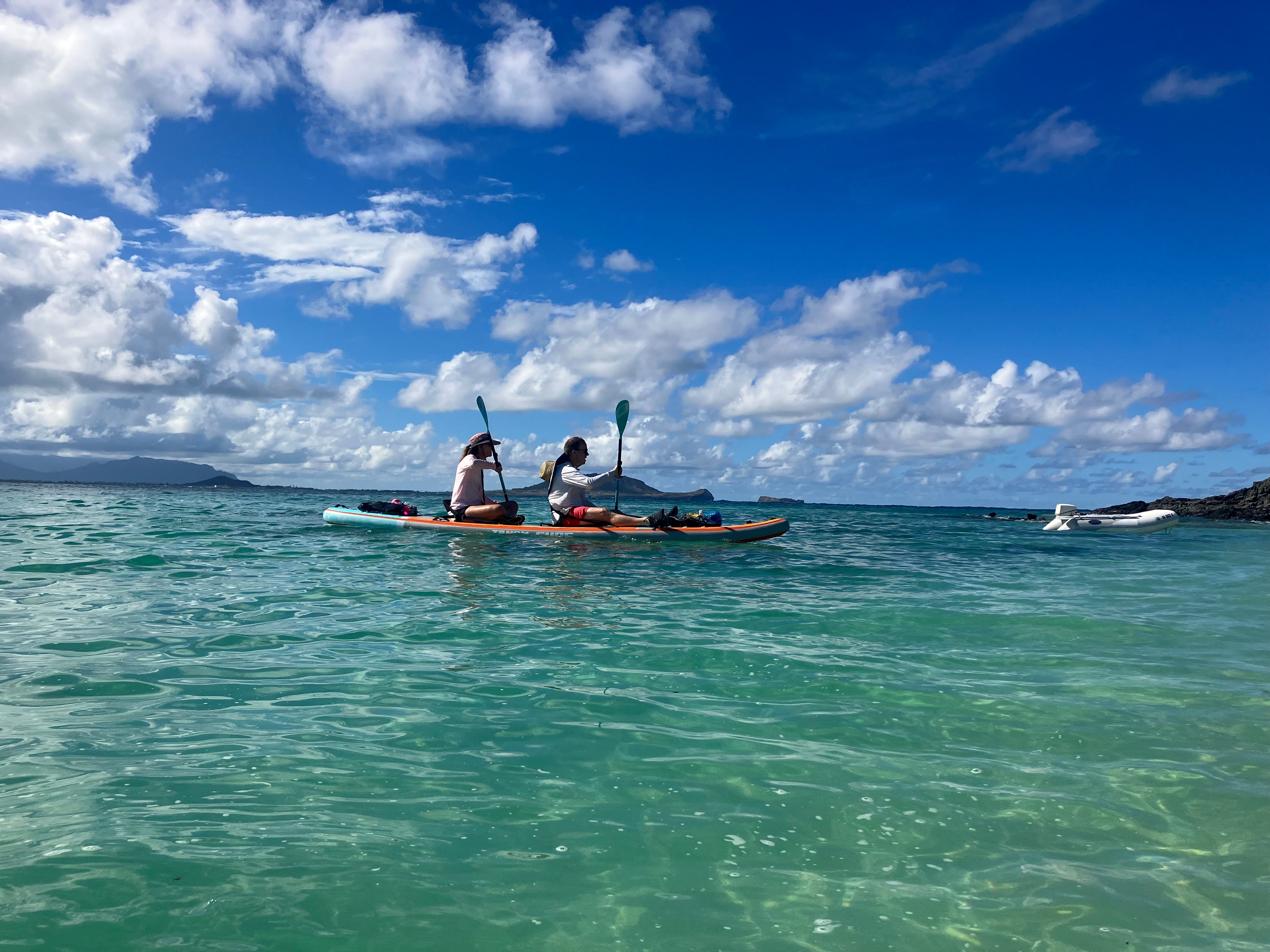 Adventuring to Oahu’s Outer Islets in the SIT + SUP Kayak Paddleboard