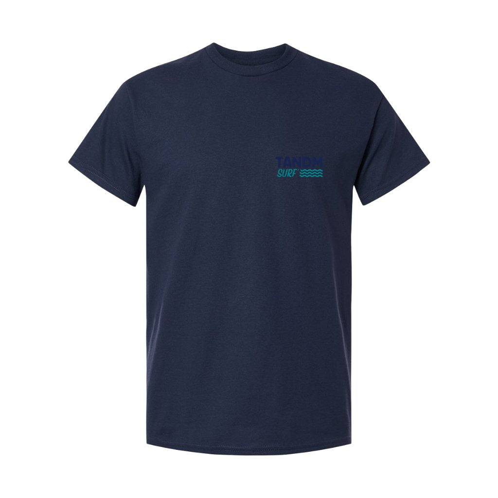 5000 Gildan Heavy Cotton T-shirt - Navy Front