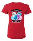 TANDM SURF® Women's Tee - Red Back