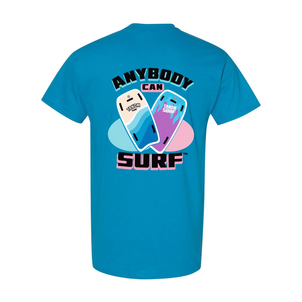 TANDM SURF® Tee - Sapphire Back