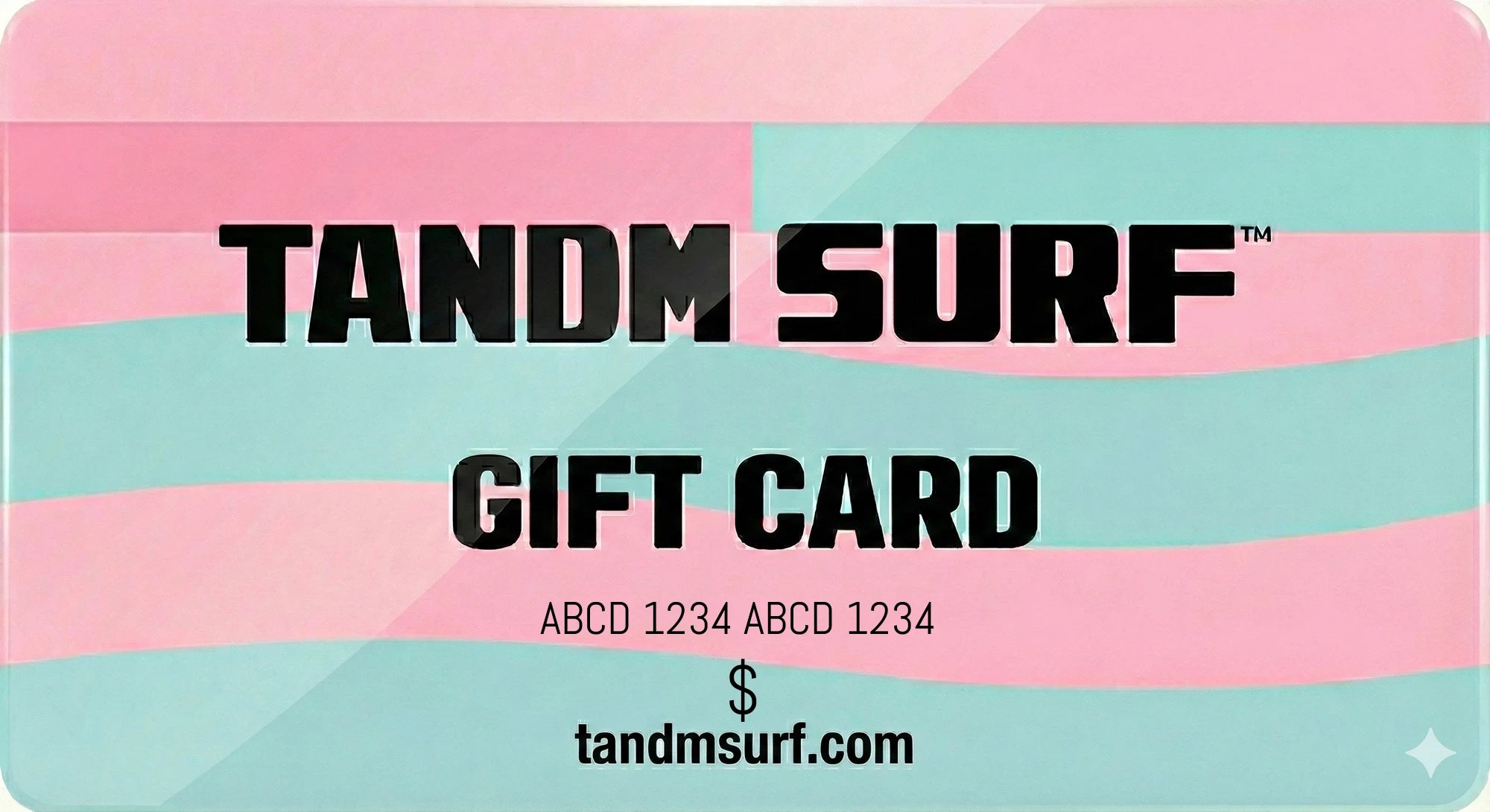 Tandm Surf Gift Card