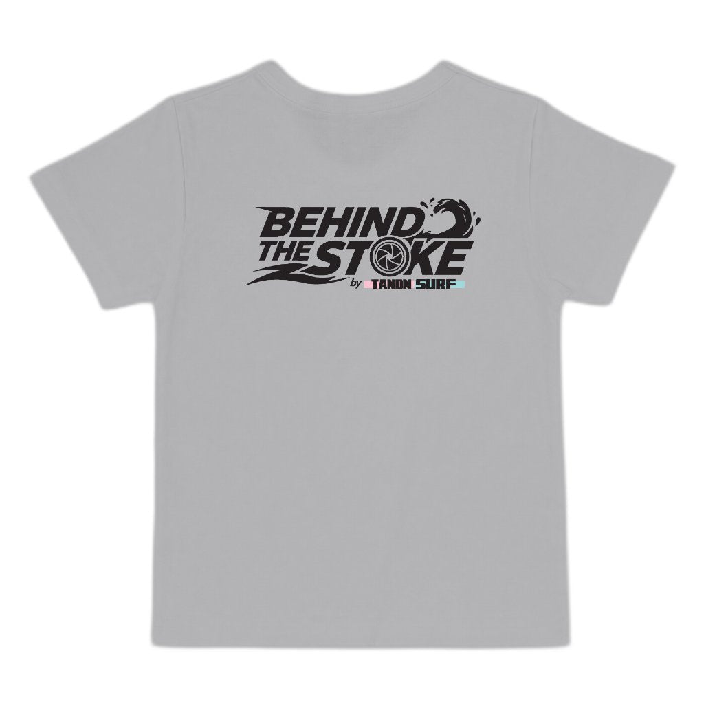 Behind the Stoke Toddler's Tee - vdm_DG014_GR02 Back