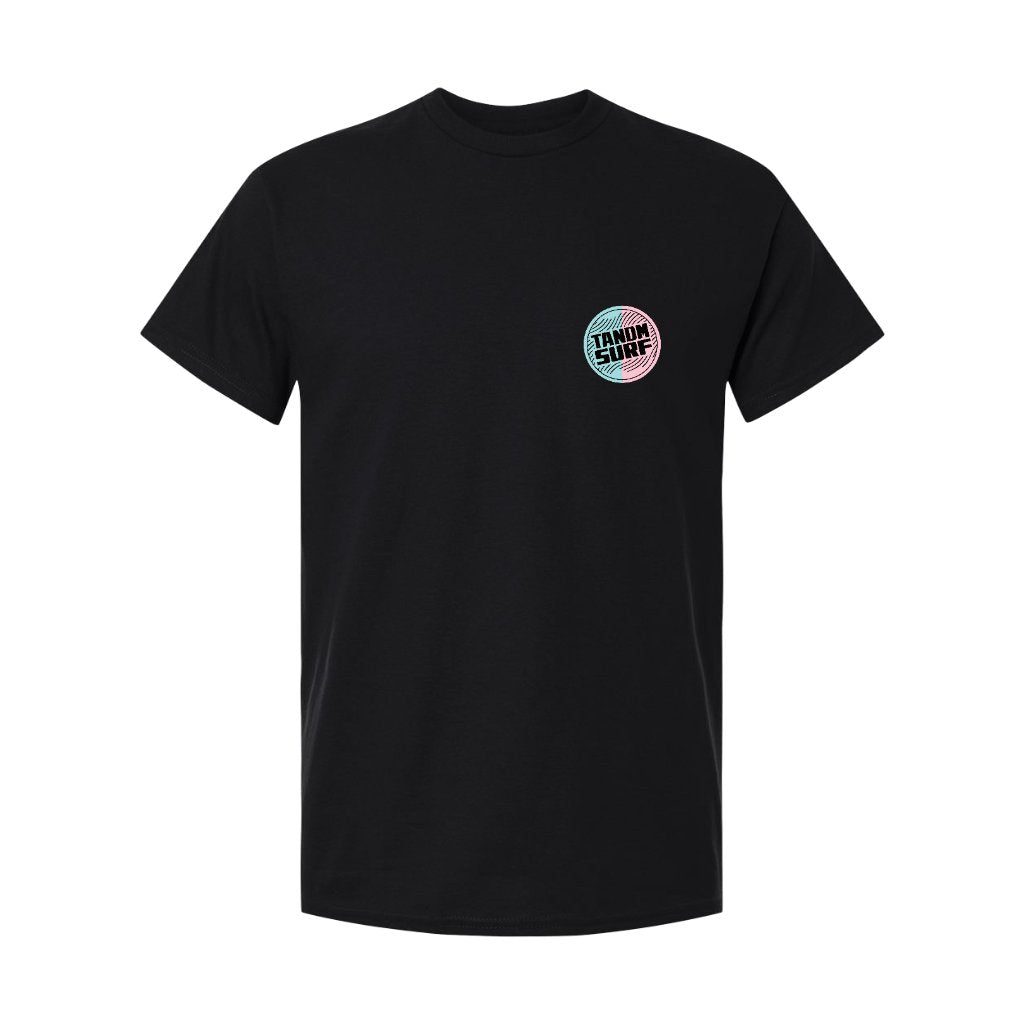 TANDM SURF® Signature Tee - Black Front