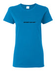 TANDM SURF® Anybody Can Surf Women's Tee - Sapphire Front
