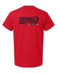Behind the Stoke Tee - Red Back
