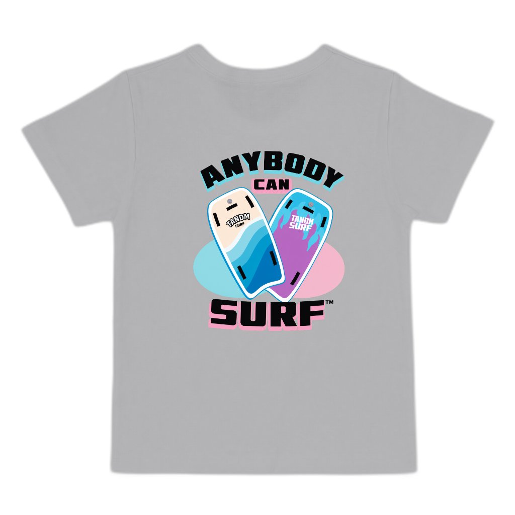 TANDM SURF® Toddler's Tee - vdm_DG014_GR02 Back