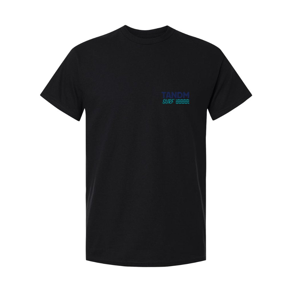5000 Gildan Heavy Cotton T-shirt - Black Front