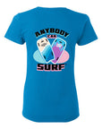 TANDM SURF® Women's Tee - Sapphire Back