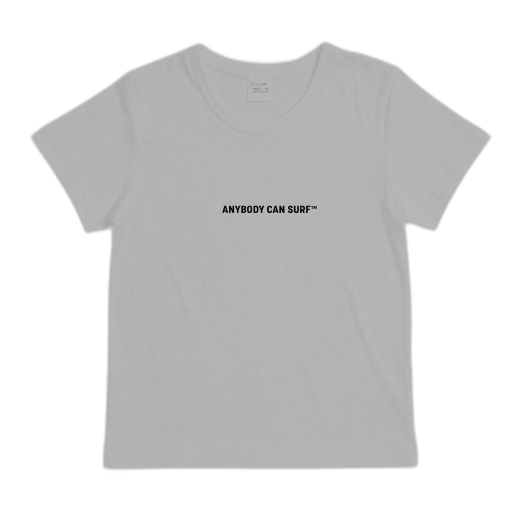 TANDM SURF® Anybody Can Surf Toddler's Tee - vdm_DG014_GR02 Front