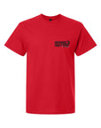 Behind the Stoke Tee - Red Front