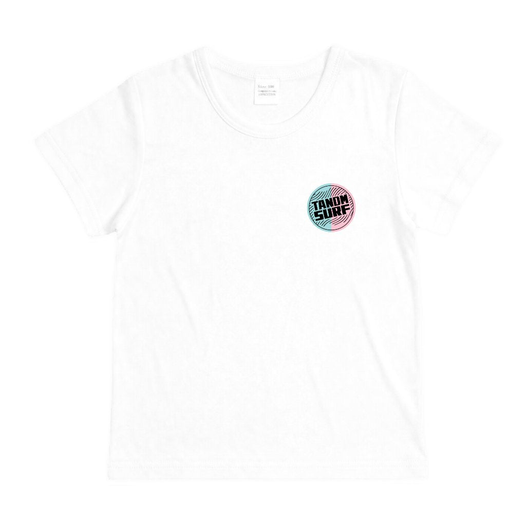 TANDM SURF® Toddler's Signature Tee - vdm_DG014_WH01 Front