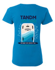 TANDM SURF® Women'sTee - Sapphire Back