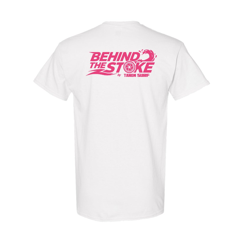 TANDM SURF® Signature Tee - White Back