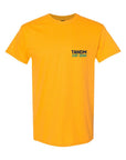 5000 Gildan Heavy Cotton T-shirt - Gold Front