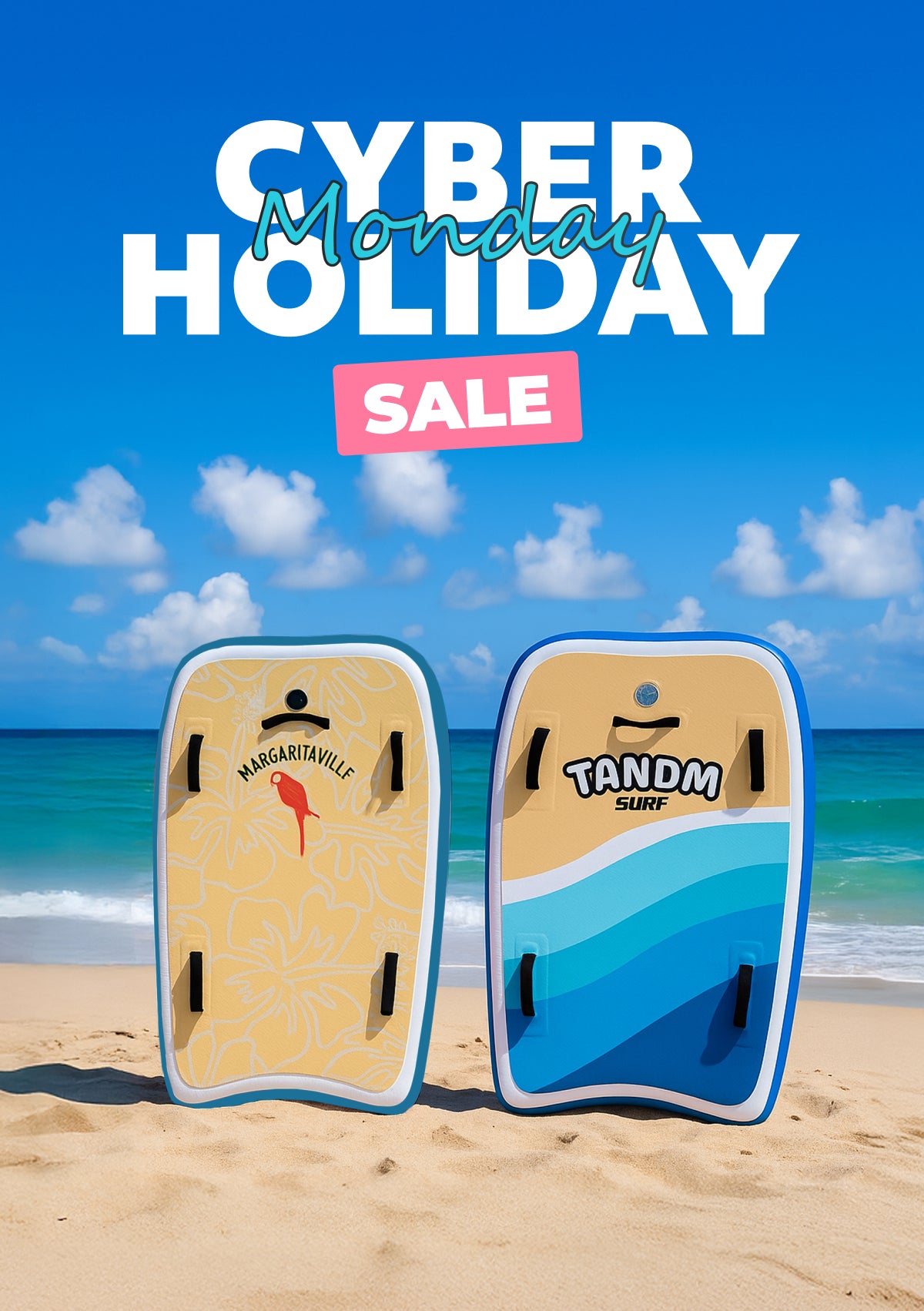 TANDM Surf - Tandem Bodyboards, Margaritaville and Floats