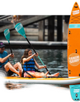 2 Person SIT+SUP Kayak + Stand Up Paddleboard Combo