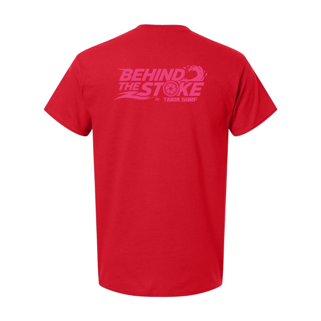 TANDM SURF® Signature Tee - Red Back