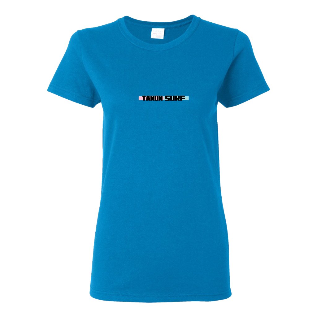 TANDM SURF® Women's Tee - Sapphire Front