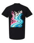 TANDM SURF® Anybody Can Surf Tee - Black Back