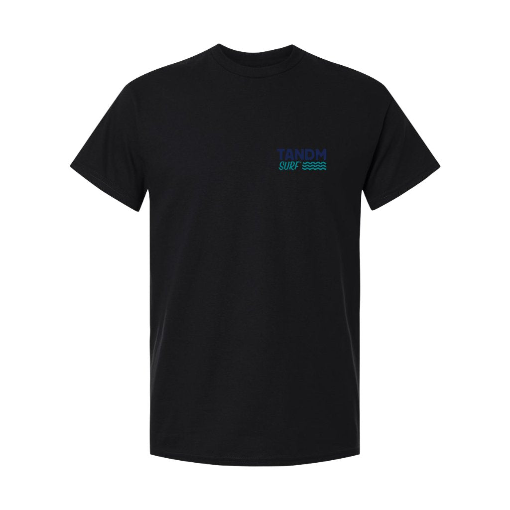 5000 Gildan Heavy Cotton T-shirt - Black Front