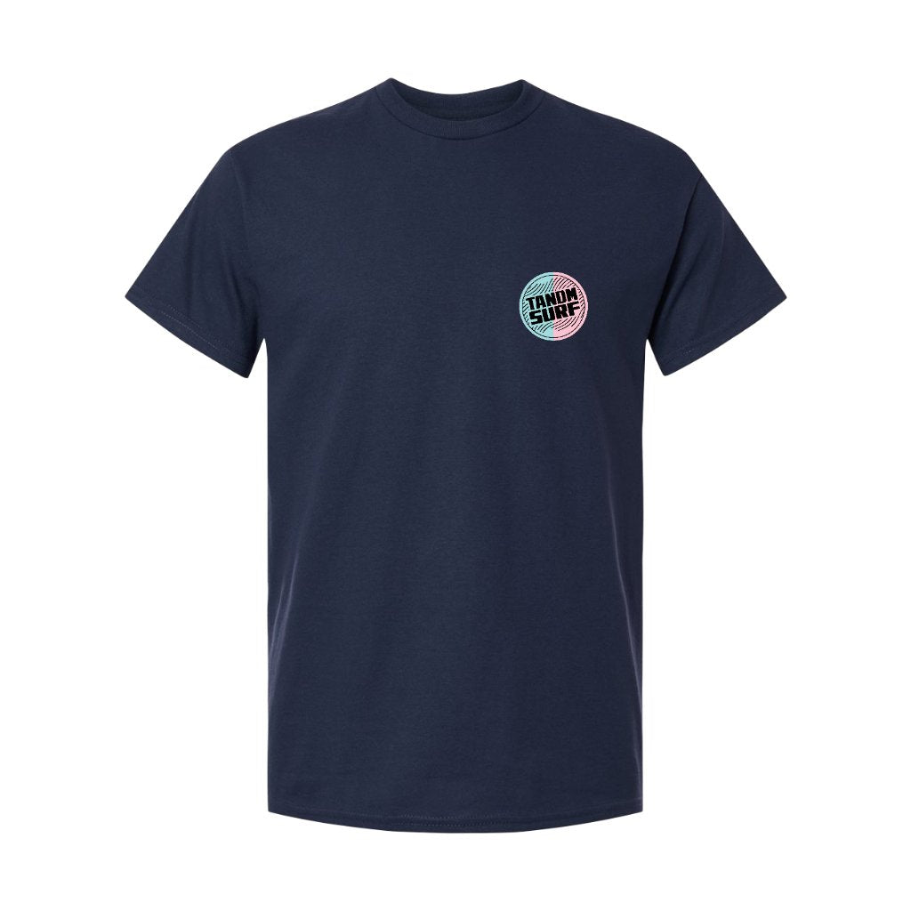 TANDM SURF® Signature Tee - Navy Front