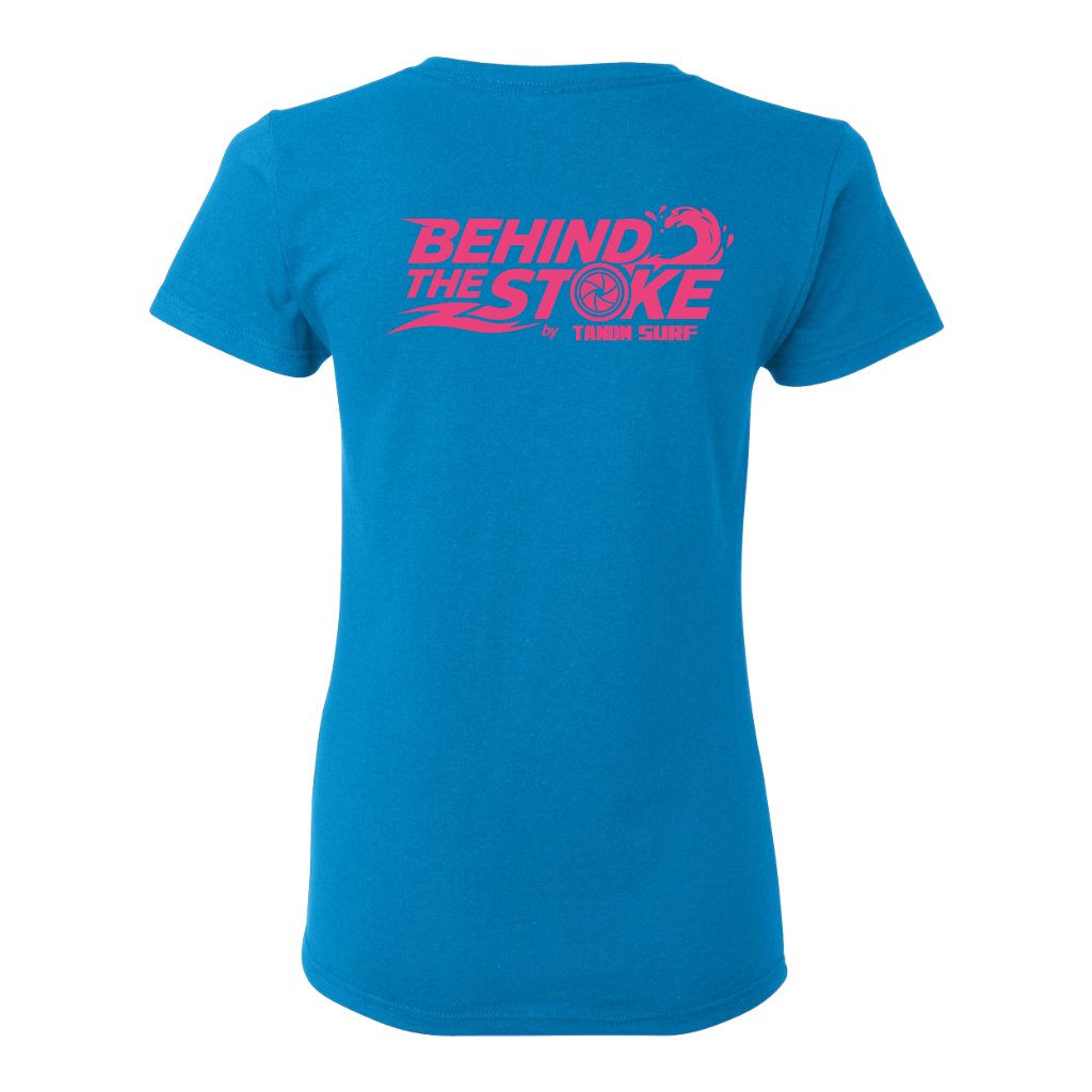 TANDM SURF® Women's Signature Tee - Sapphire Back