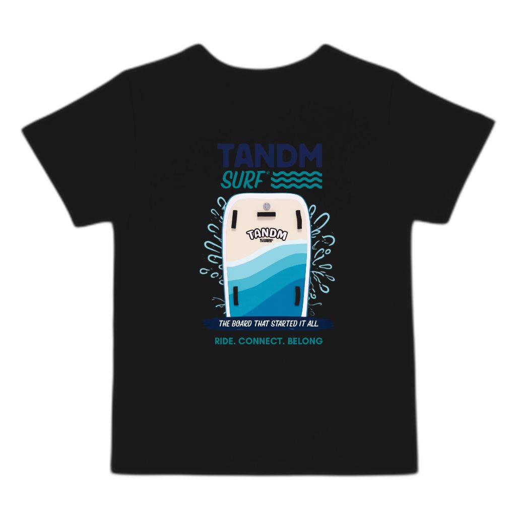 TANDM SURF® Toddlers Tee - vdm_DG014_BL01 Back