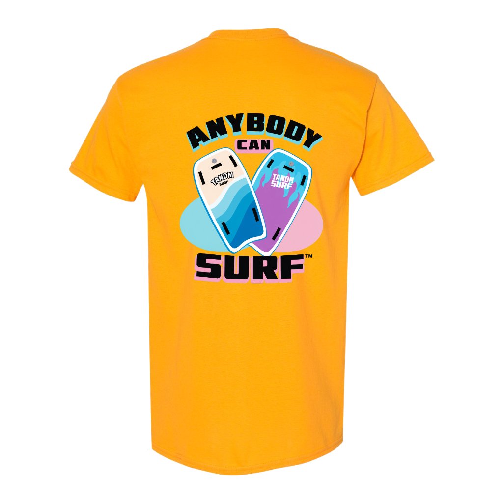 TANDM SURF® Tee - Gold Back