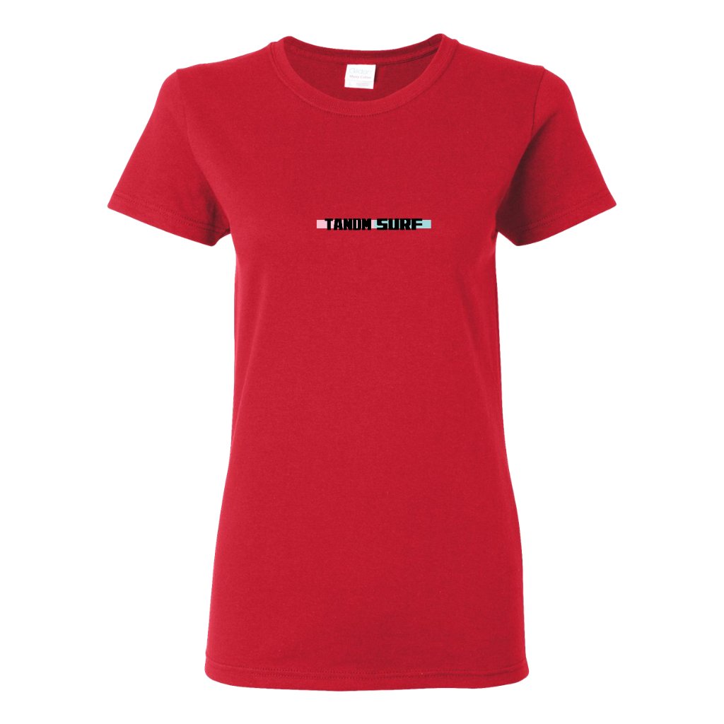 TANDM SURF® Women's Tee - Red Front