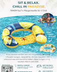 Margaritaville Sit-n-Chill Pool Float