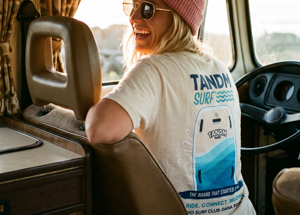 TANDM Surf apparel inspired by beach life