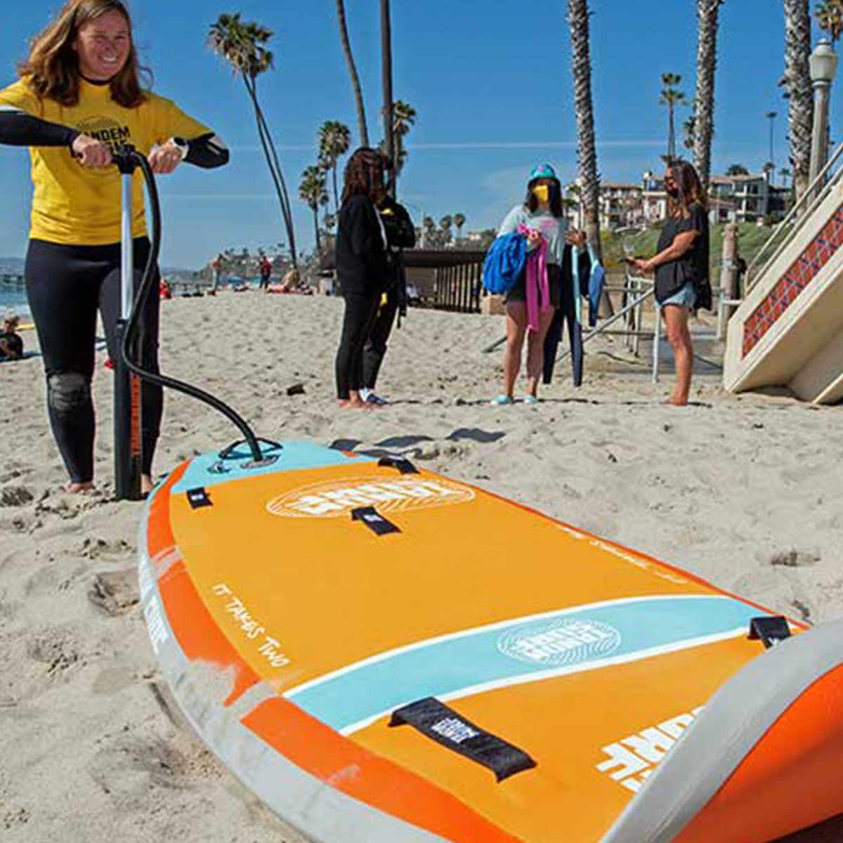 Tandem Surfboard   9 ft x  x 4 – TANDM SURF