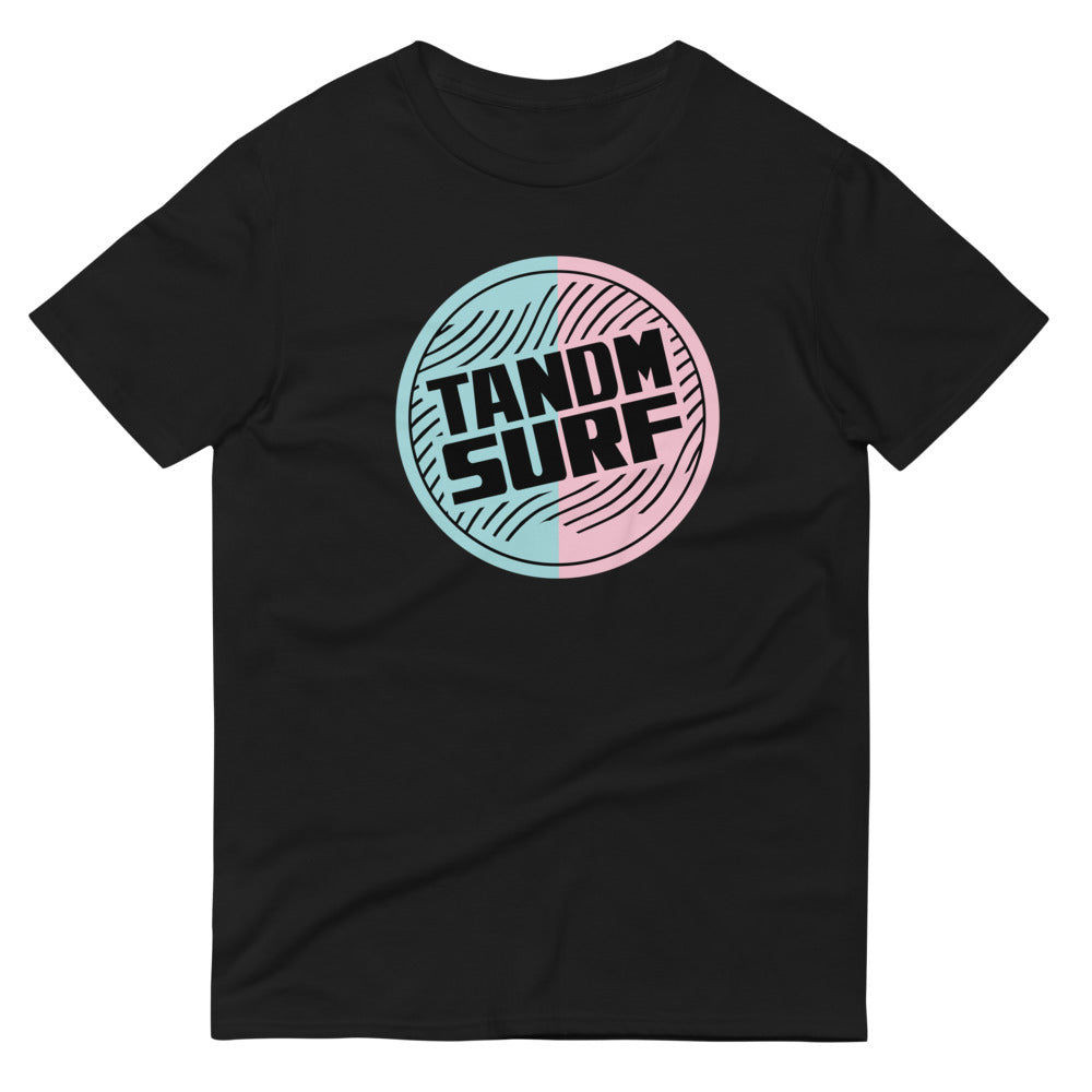 TANDM Surf Short-Sleeve T-Shirt 2-Color Logo